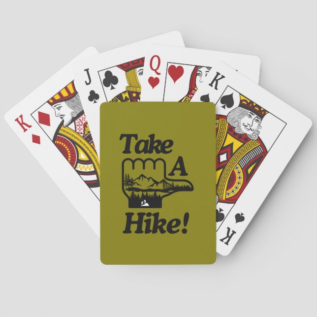 Jeu De Cartes Faites Une Randonnée (dos)