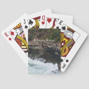 Jeu De Cartes Falaises de Kauai Hawaii à Kilauea Ocean