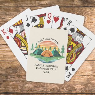 Jeu De Cartes Famille Réunion Camping Voyage Vacances Jouer