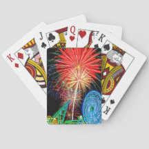 Fantastique Fireworks Cartes de jeu