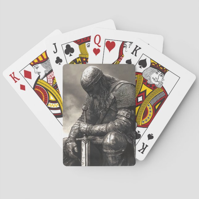 Jeu De Cartes Fatigué après la bataille (dos)