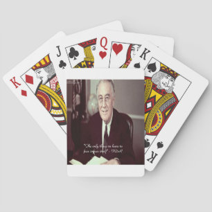 Jeu De Cartes FDR & Citation : Rien à craindre
