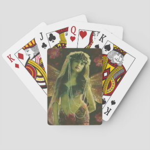 Jeu De Cartes Fée de la nymphe gothique Jouer des cartes