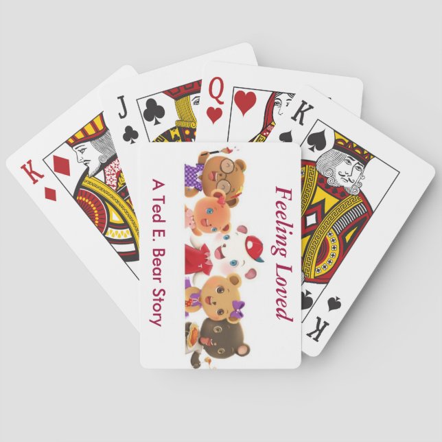 Jeu De Cartes Feeling Loved, A Ted E. Pont (dos)