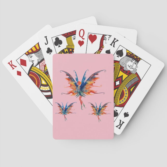 Jeu De Cartes Fées Jouer des cartes (dos)