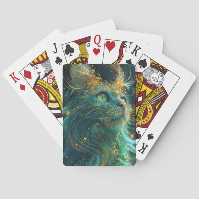 Jeu De Cartes Feline mystique (dos)