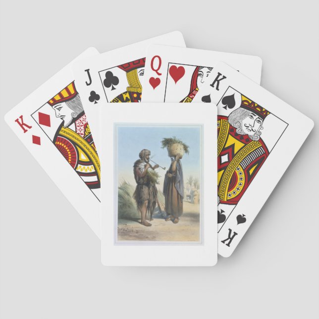 Jeu De Cartes Fellah Man and Woman (dos)