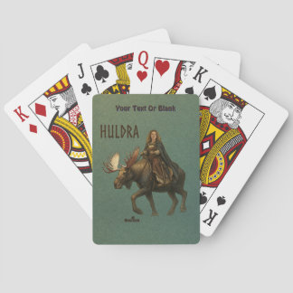 Jeu De Cartes Femme de la forêt Huldra nordique