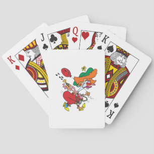 Jeu De Cartes Femme déjantée courant en clown