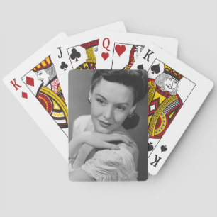 Jeu De Cartes Femme en robe de soirée