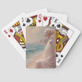 Jeu De Cartes Femme éthérée sur Dreamy Beach