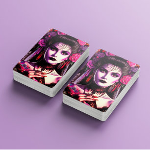 Jeu De Cartes Femme Hispanique Gothique