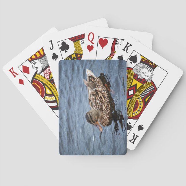 Jeu De Cartes Femme Mallard (dos)