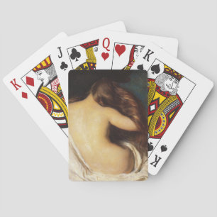 Jeu De Cartes Femme qui pleure ses cheveux (par Joseph DeCamp)