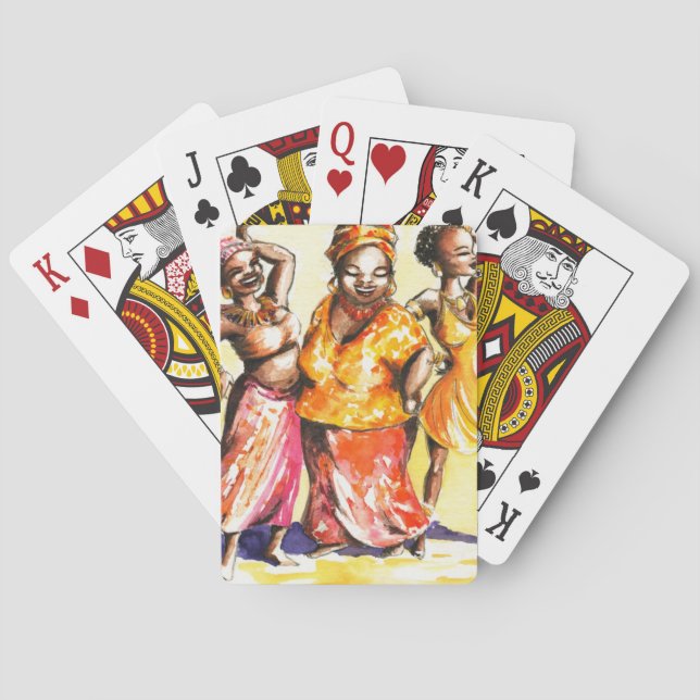 Jeu De Cartes Femmes de danse (dos)
