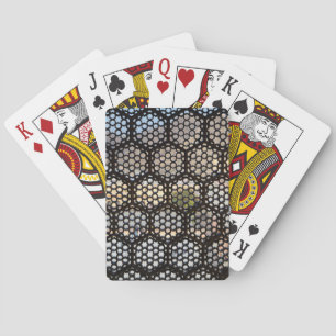 Jeu De Cartes Fenêtre à treillis géométrique, Inde