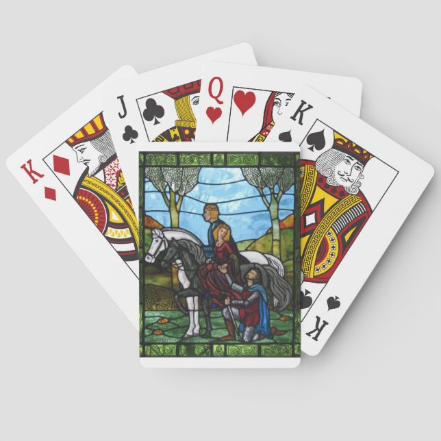 Jeu De Cartes Fenêtre Arthurian (dos)