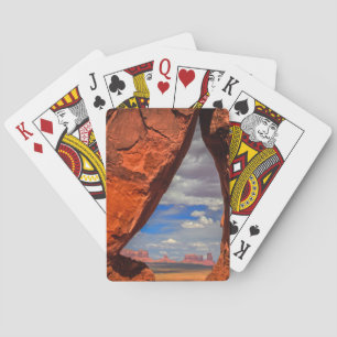 Jeu De Cartes Fenêtre de roche sur Monument Valley, AZ