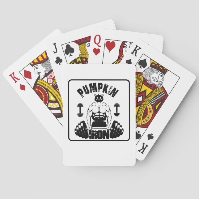 Jeu De Cartes Fer citrouille (dos)