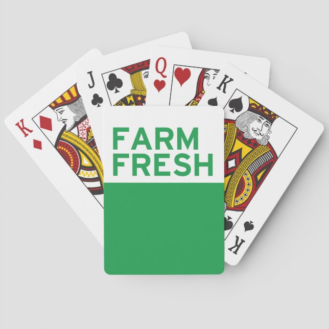 Jeu De Cartes Ferme fraîche (dos)