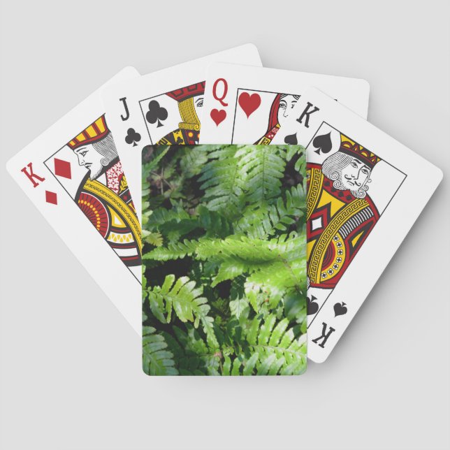 Jeu De Cartes Fermes vertes du printemps (dos)