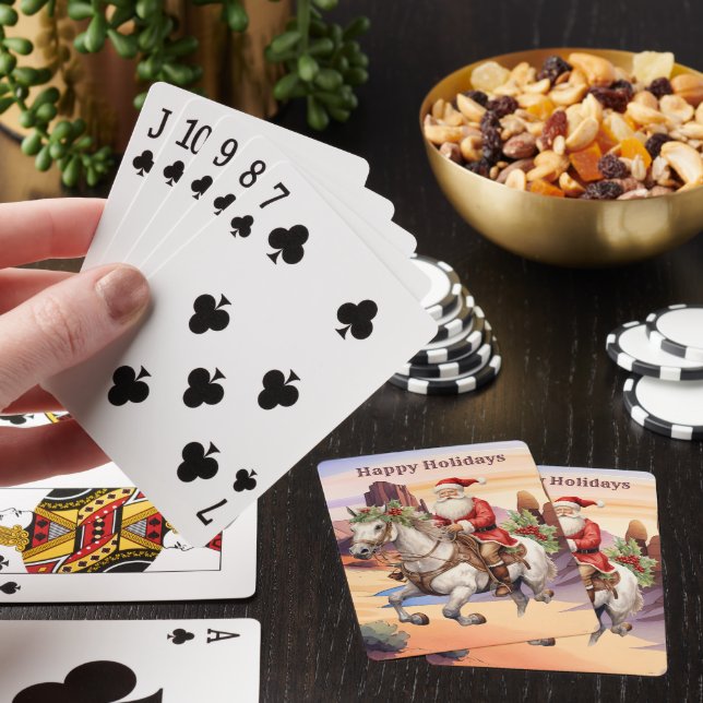 Jeu De Cartes Festif Noël occidental Père Noël (In Situ)