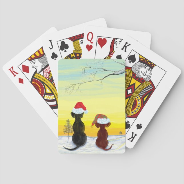 Jeu De Cartes festive springador dogs (dos)