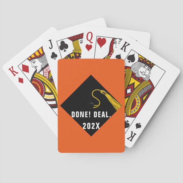 Jeu De Cartes Fête de l'obtention du diplôme (dos)