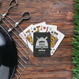 Jeu De Cartes Fête d'enterrement de vie de garçon Barbecue Grill