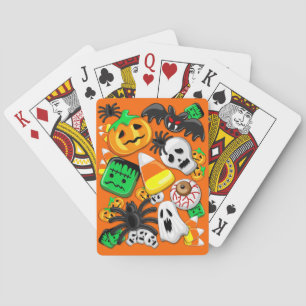 Jeu De Cartes Fête des Candies Éffrayantes d'Halloween