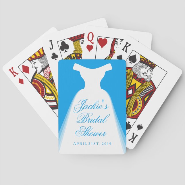 Jeu De Cartes Fête des mariées mariage (dos)
