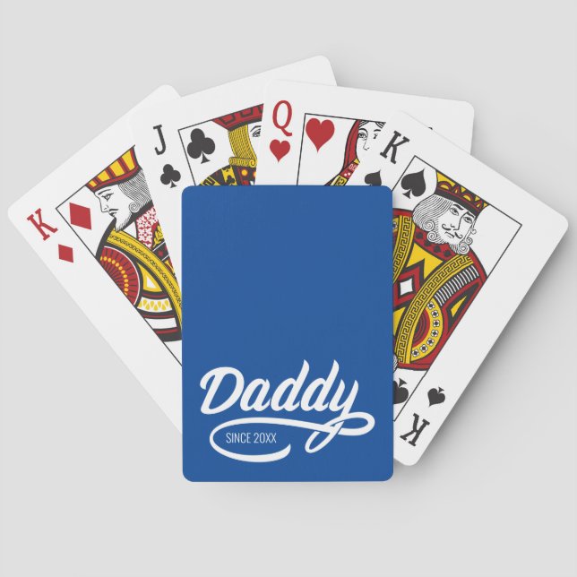 Jeu De Cartes Fête des pères - Papa depuis... (dos)