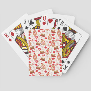 Jeu De Cartes Fête du Canada Jouer des cartes