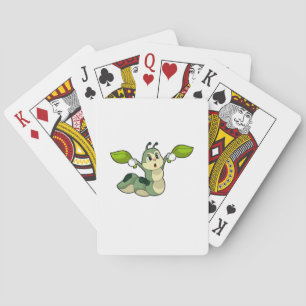Jeu De Cartes Feuilles Caterpillar