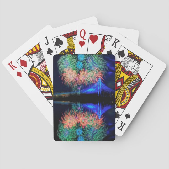Jeu De Cartes Feux d'artifice (dos)