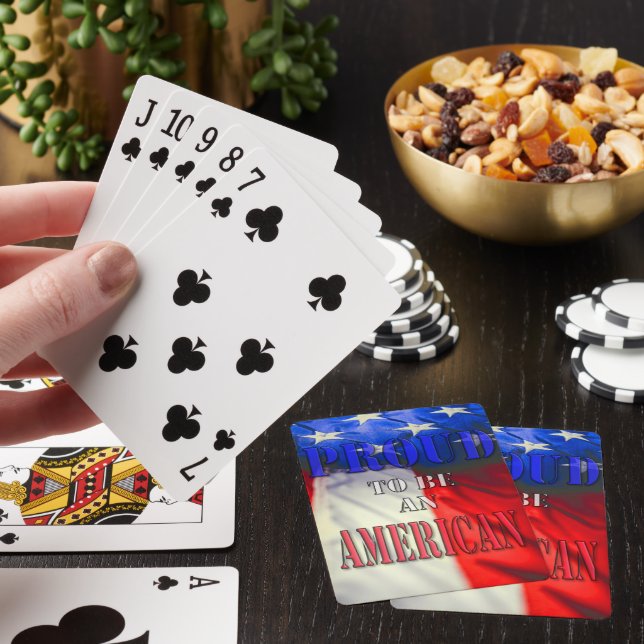 Jeu De Cartes Fier d'être un Américain (In Situ)