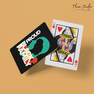 Jeu De Cartes Fière Famille noire Mois de l'histoire des Noirs