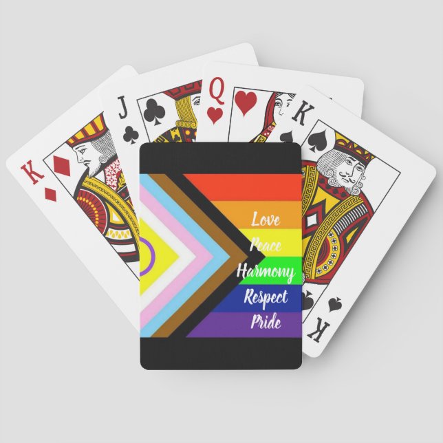 Jeu De Cartes Fierté (dos)