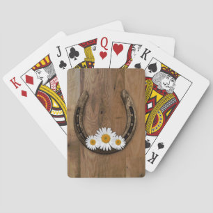 Jeu De Cartes Fil à cheval et marguerites Jouer aux cartes