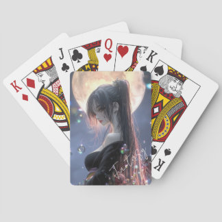 Jeu De Cartes Fille de fantasy sombre / Esthétique