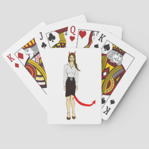 Jeu De Cartes fille diabolique
