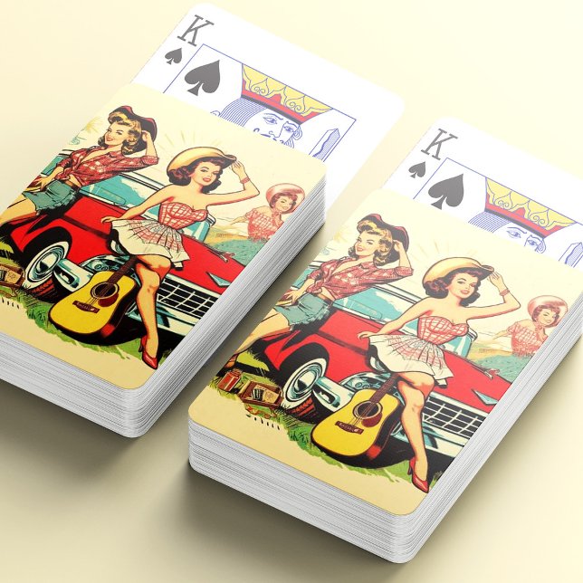 Jeu De Cartes Filles vintages (Créateur téléchargé)