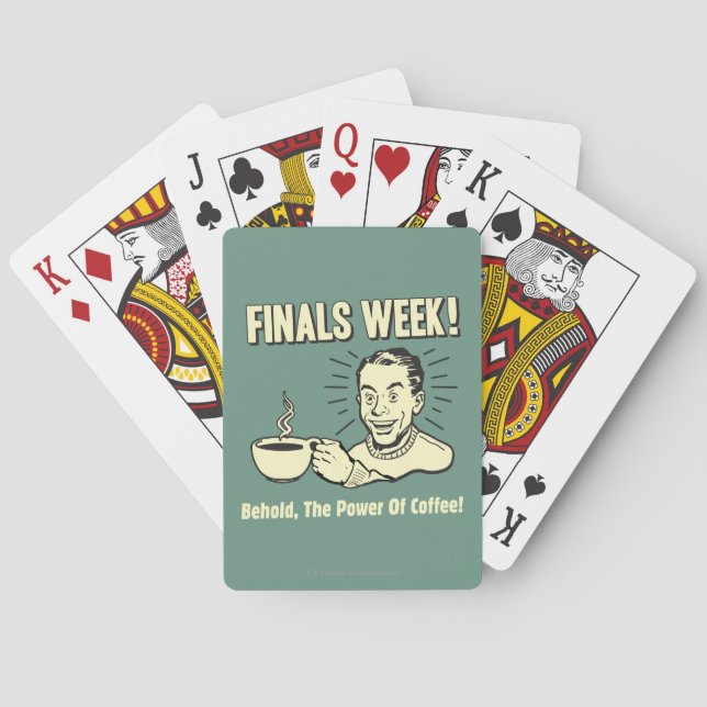 Jeu De Cartes Finale Semaine : Voici Power Coffee (dos)