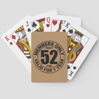 Jeu De Cartes Finally 52 club