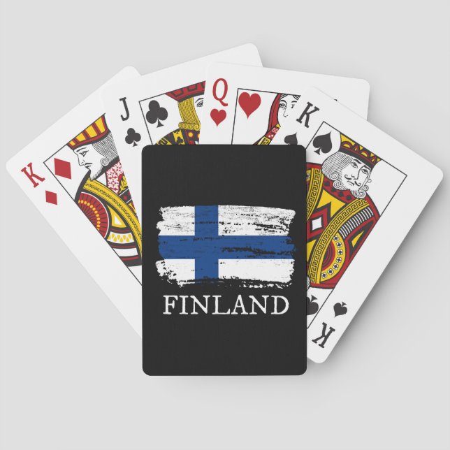 Jeu De Cartes Finlande (dos)