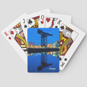 Jeu De Cartes Finnieston Crane, Glasgow, Ecosse Jouer aux cartes
