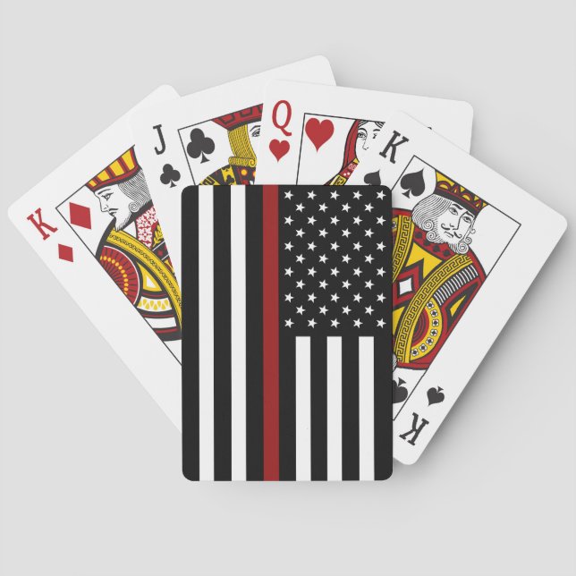 Jeu De Cartes Firefighter Bicycle® Poker Jouer des cartes (dos)