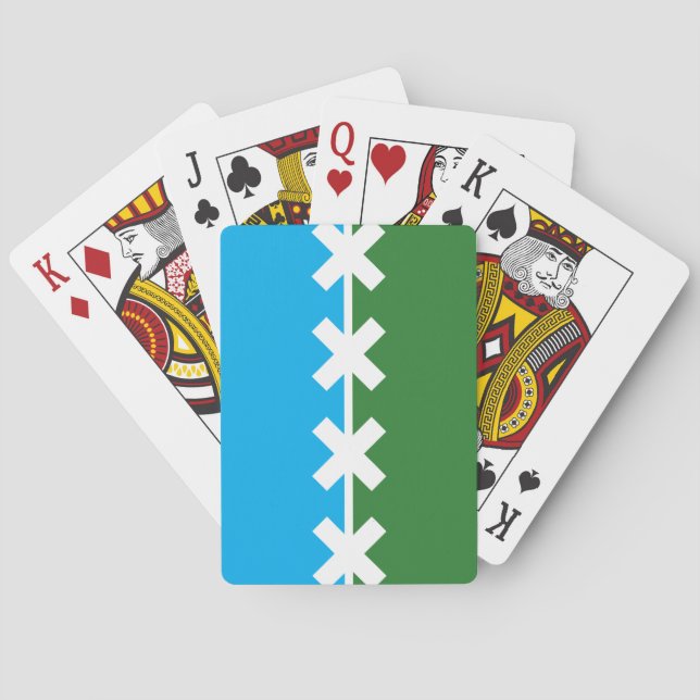 Jeu De Cartes Flag of Cedar Park, Texas (dos)