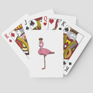 Jeu De Cartes Flamant rose avec muffin