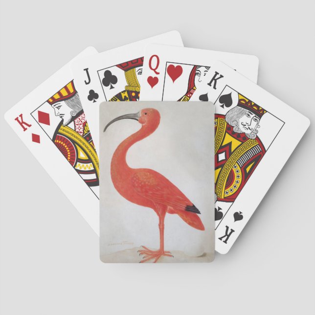 Jeu De Cartes Flamant rose - Carte de Jeu Art (dos)